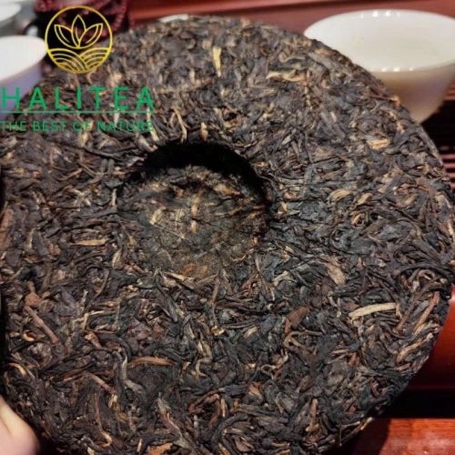 Trà Phổ Nhĩ Sống (Chen Sheng Hao) Trần Thịnh Hào Đại Lam Ấn 2008 – Bánh 400g