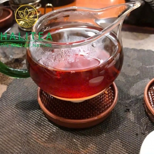 Trà Phổ Nhĩ Sống Cổ Kim Hoa Trung Trà (Zhongcha) 1988 Côn Minh 357g