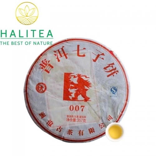 Trà Phổ Nhĩ Sống Cổ Lan Thương 007 (Lancang Gucha) Cảnh Mại Sơn 2013 – Bánh 357g