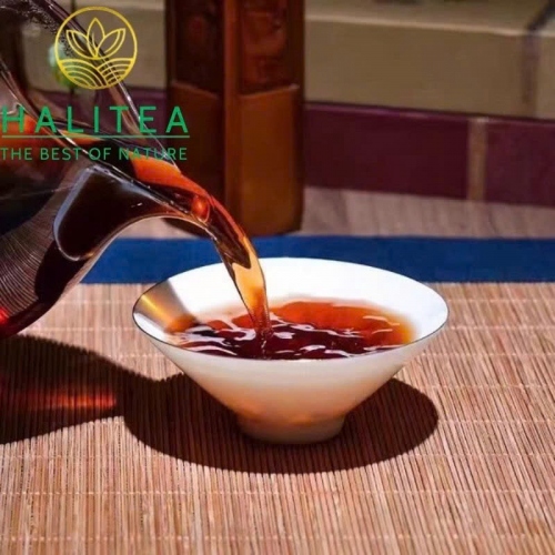 Trà Phổ Nhĩ Sống Cổ Xa Thuận Hào (Che Shun Hao) 1980s – Bánh 357g