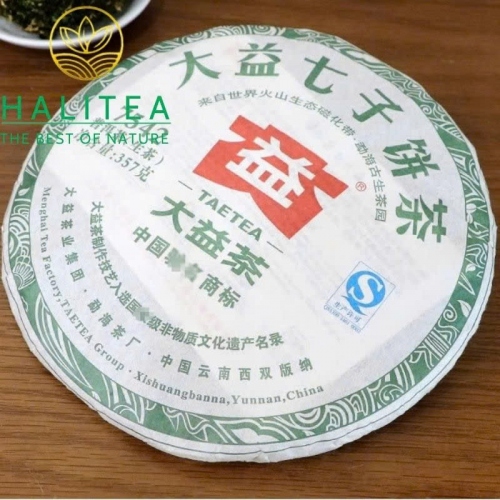 Trà Phổ Nhĩ Sống Đại Ích (Dayi – 7542) 2013 Lô 301 – Bánh 357g