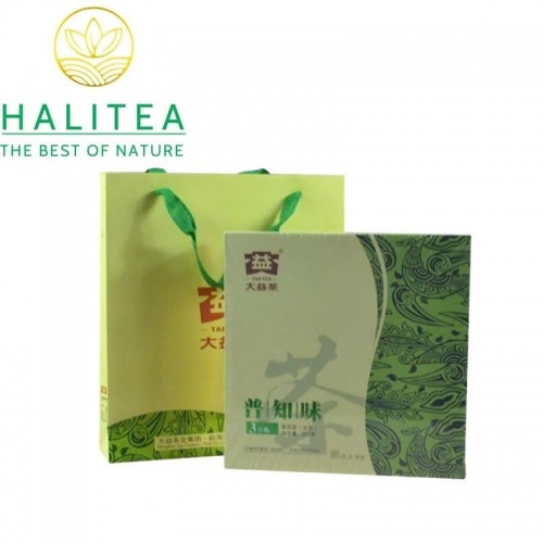 Trà Phổ Nhĩ Sống Đại Ích (Dayi – TAETEA) 2023 - Hộp Quà Tặng Bánh 357g