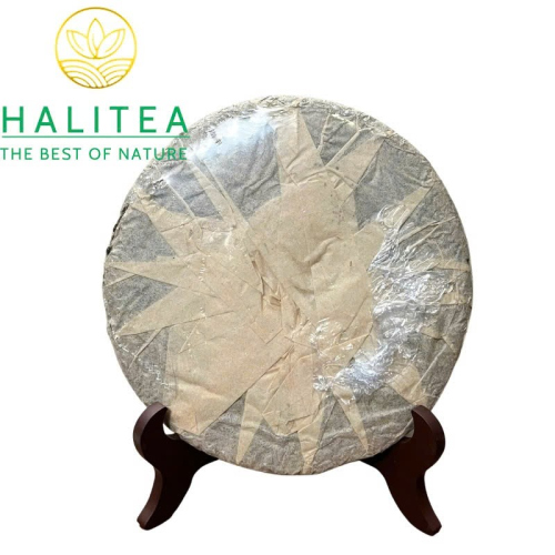 Trà Phổ Nhĩ Sống Đại Ích Trà Vương Thanh Bính 2002 – Mãnh Hải 357g
