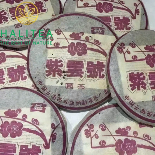 Trà Phổ Nhĩ Sống Đại Ích Tử Vân Hiệu 2003 – Mãnh Hải Trà Xưởng 357g