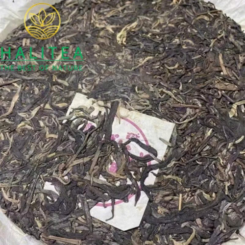 Trà Phổ Nhĩ Sống Đại Ích Tử Vân Hiệu 2003 – Mãnh Hải Trà Xưởng 357g