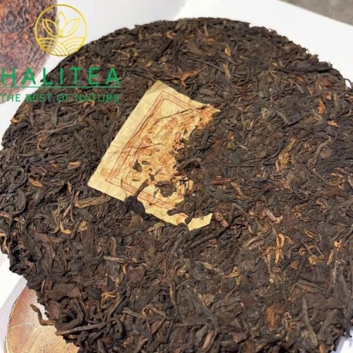 Trà Phổ Nhĩ Sống (Ding Xing Hao) 1960s Đỉnh Hưng Lão Tự Hiệu – Bánh 357g