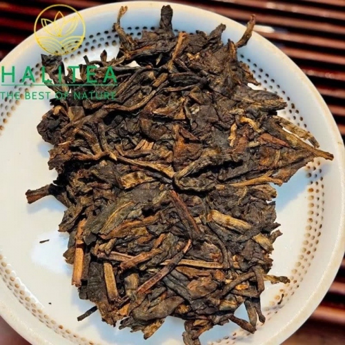 Trà Phổ Nhĩ Sống (Ding Xing Hao) 1960s Đỉnh Hưng Lão Tự Hiệu – Bánh 357g