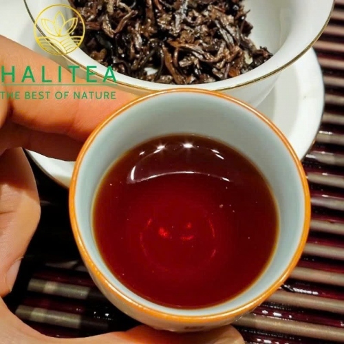 Trà Phổ Nhĩ Sống (Ding Xing Hao) 1960s Đỉnh Hưng Lão Tự Hiệu – Bánh 357g
