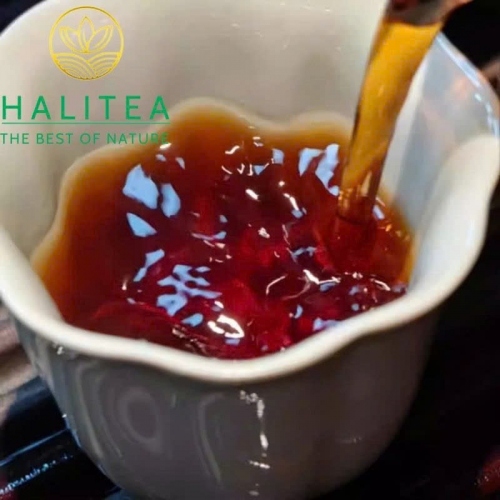 Trà Phổ Nhĩ Sống (Ding Xing Hao) 1960s Đỉnh Hưng Lão Tự Hiệu – Bánh 357g