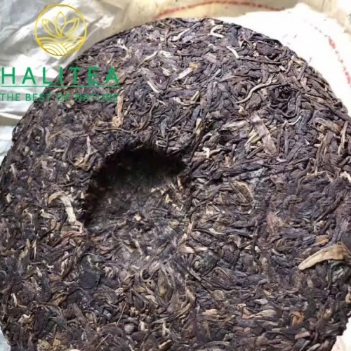 Trà Phổ Nhĩ Sống HHC (Hong He Gong She) 2002 Hồng Hòa Công Xã - Bánh 357g