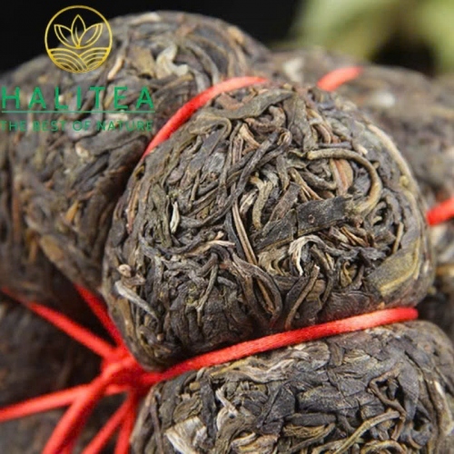 Trà Phổ Nhĩ Sống Kim Qua Cống Trà – Kim Tháp Cát Tường 1kg