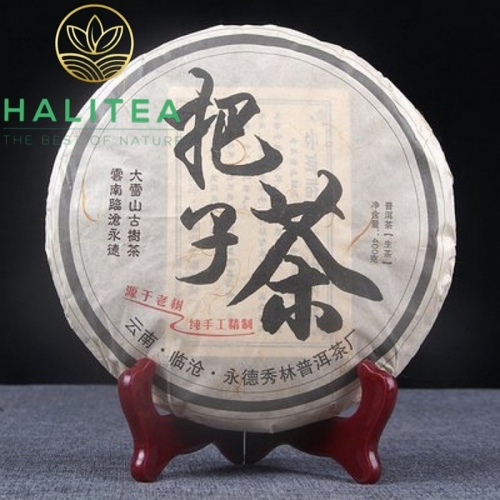 Trà Phổ Nhĩ Sống Lá To Băng Đảo Vân Nam 400g
