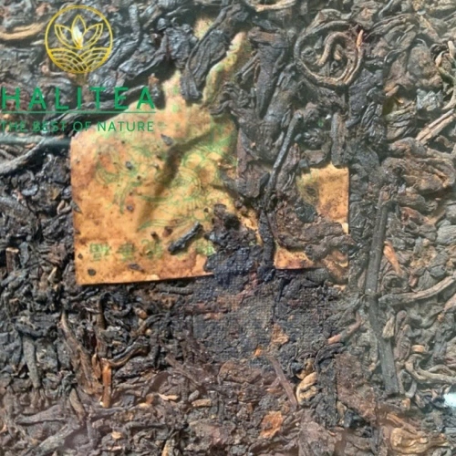 Trà Phổ Nhĩ Sống Lam Tiêu (Song Pin Hao - Blue Label) 1930s Trung Hoa Dân Quốc - Bánh 357g