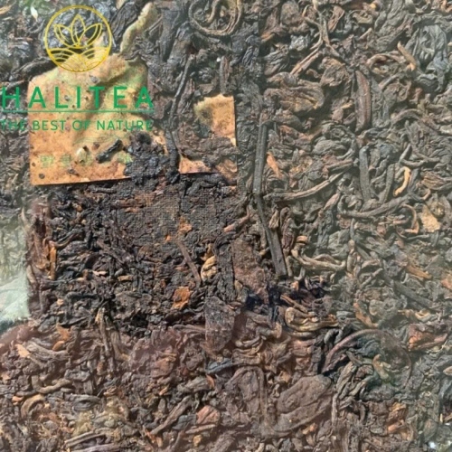 Trà Phổ Nhĩ Sống Lam Tiêu (Song Pin Hao - Blue Label) 1930s Trung Hoa Dân Quốc - Bánh 357g