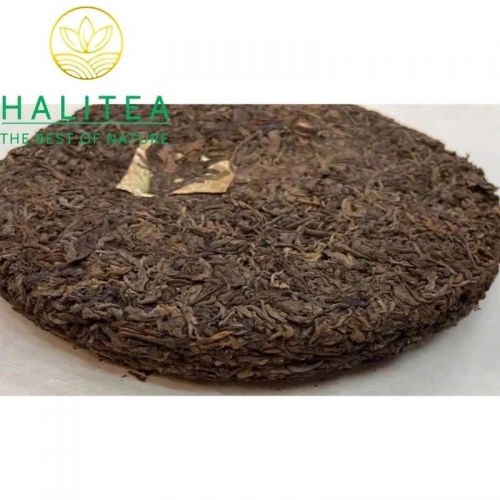 Trà Phổ Nhĩ Sống Lam Tiêu (Song Pin Hao - Blue Label) 1930s Trung Hoa Dân Quốc - Bánh 357g