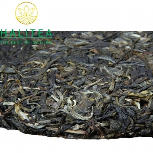 Trà Phổ Nhĩ Sống Lão Ban Chương San Pa 2008 – Bánh 357g