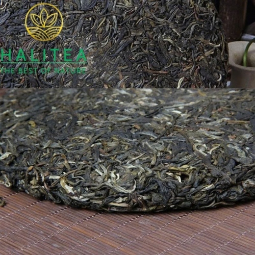 Trà Phổ Nhĩ Sống Lão Ban Chương San Pa 2008 – Bánh 357g
