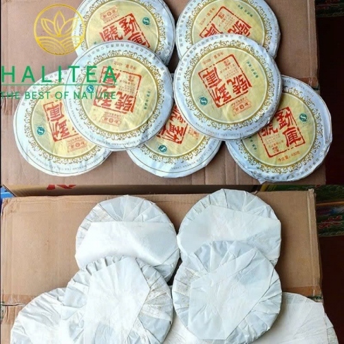 Trà Phổ Nhĩ Sống Mạnh Khố Hào Mengku 2007 - Bánh 400g