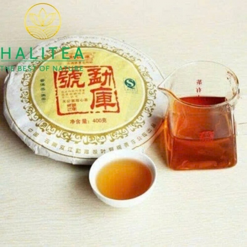 Trà Phổ Nhĩ Sống Mạnh Khố Hào Mengku 2007 - Bánh 400g