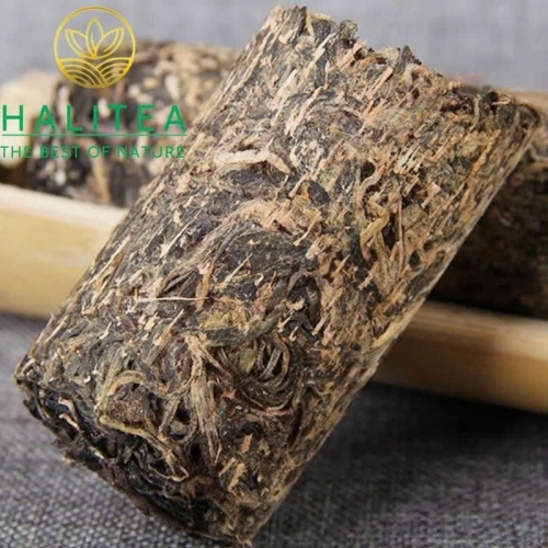 Trà Phổ Nhĩ Sống Ống Tre 2017 Mộc Chỉ Cổ Thụ Mãnh Hải - Ống 500g