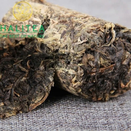 Trà Phổ Nhĩ Sống Ống Tre 2017 Mộc Chỉ Cổ Thụ Mãnh Hải - Ống 500g
