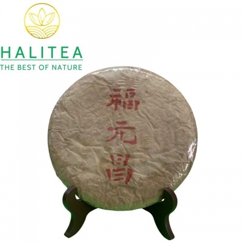 Trà Phổ Nhĩ Sống Phúc Nguyên Xương (Fu Yuan Chang) Dòng 1980s – Bánh 357g