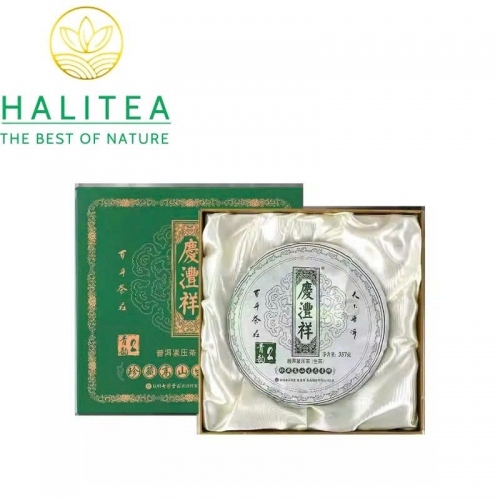 Trà Phổ Nhĩ Sống (Qing Feng Xiang) Thanh Phong Tường Cao Sơn Sinh Thái 2022 – Bánh 357g