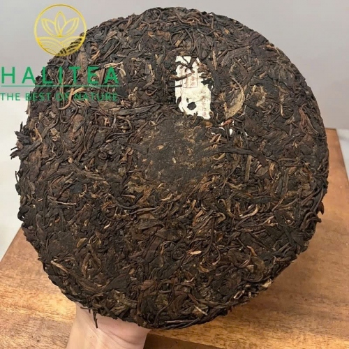 Trà Phổ Nhĩ Sống Song Hỷ Hiệu (Shuang Xi Hao) 1988 – Bánh 357g