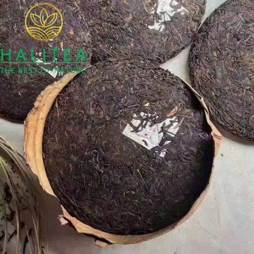 Trà Phổ Nhĩ Sống Song Hỷ Hiệu (Shuang Xi Hao) 1988 – Bánh 357g