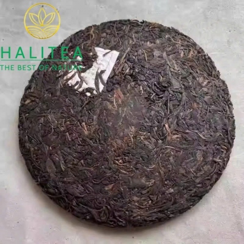 Trà Phổ Nhĩ Sống Song Hỷ Hiệu (Shuang Xi Hao) 1988 – Bánh 357g