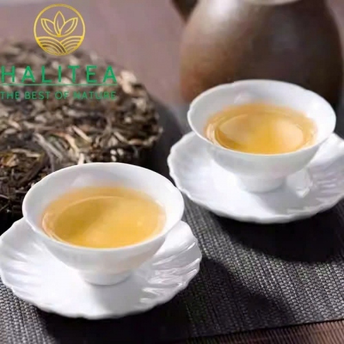 Trà Phổ Nhĩ Sống (Tong Qing Hao) Song Sư Đồng Khánh 2015 Phiên Bản Cống Trà – Bánh 3000g