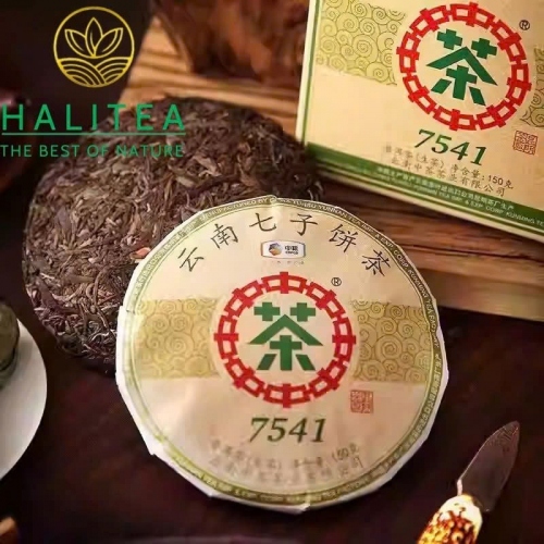 Trà Phổ Nhĩ Sống Trung Trà 7541 (Zhongcha) 2025 – Bánh 150gr