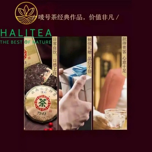 Trà Phổ Nhĩ Sống Trung Trà 7541 (Zhongcha) 2025 – Bánh 150gr