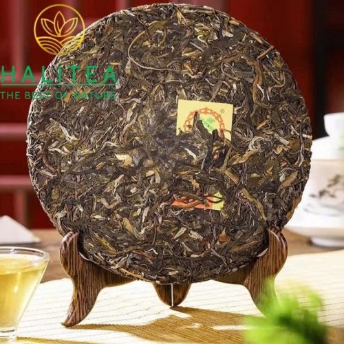 Trà Phổ Nhĩ Sống Trung Trà 7861 (Zhongcha) 2024 Bản Kinh Điển Mãnh Hải – Bánh 357g