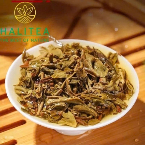 Trà Phổ Nhĩ Sống Trung Trà 7861 (Zhongcha) 2024 Bản Kinh Điển Mãnh Hải – Bánh 357g