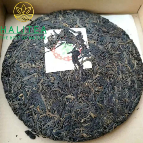 Trà Phổ Nhĩ Sống Trung Trà Dã Sinh Kiều Mộc 2002 – Bánh 357g