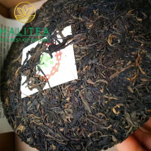 Trà Phổ Nhĩ Sống Trung Trà Dã Sinh Kiều Mộc 2002 – Bánh 357g