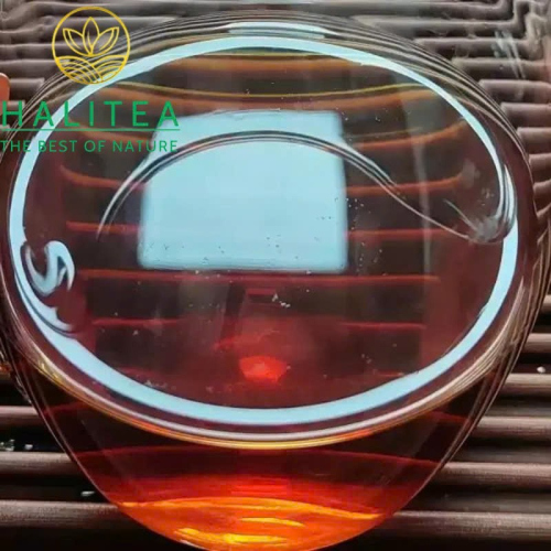 Trà Phổ Nhĩ Sống Trung Trà Dã Sinh Kiều Mộc Mãnh Hải 1998 – Lục Ấn 357g