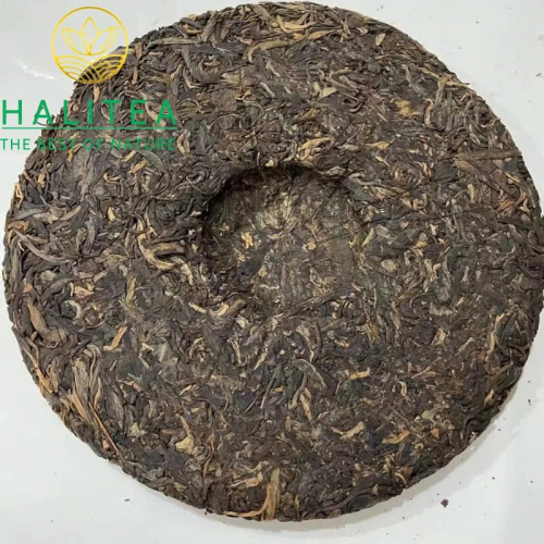 Trà Phổ Nhĩ Sống Trung Trà Lục Ấn 2003 – Bánh Trà Cổ Vân Nam 357g