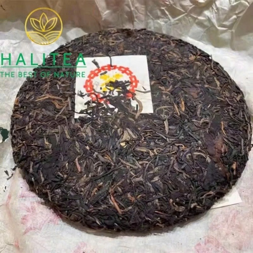 Trà Phổ Nhĩ Sống Trung Trà (Zhongcha) 1998 Đại Hoàng Ấn – Bánh 357g