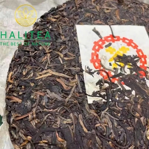 Trà Phổ Nhĩ Sống Trung Trà (Zhongcha) 1998 Đại Hoàng Ấn – Bánh 357g