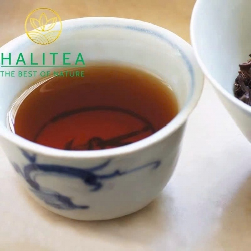 Trà Phổ Nhĩ Sống Trung Trà (Zhongcha) 1998 Đại Hoàng Ấn – Bánh 357g