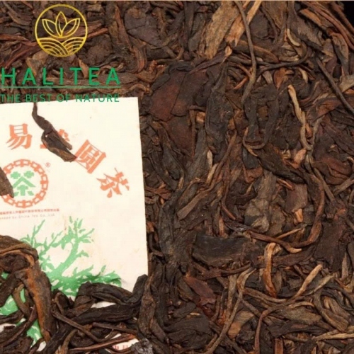 Trà Phổ Nhĩ Sống Trung Trà (Zhongcha) 2007 Dị Võ Lục Đại Thụ – Bánh 380g