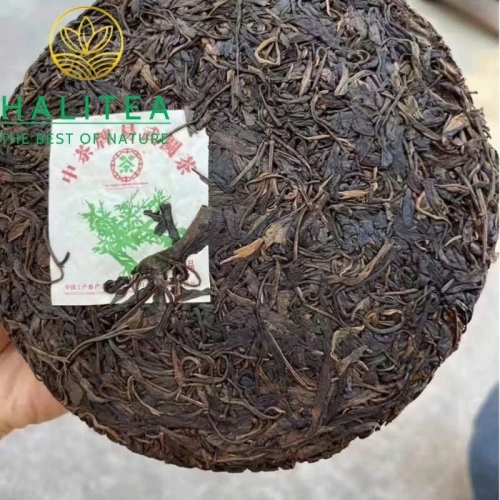 Trà Phổ Nhĩ Sống Trung Trà (Zhongcha) 2007 Dị Võ Lục Đại Thụ – Bánh 380g
