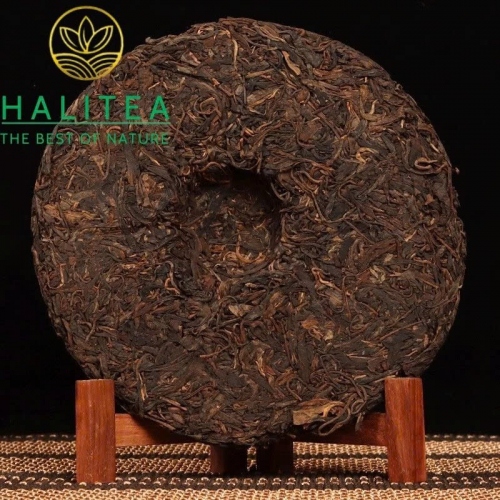 Trà Phổ Nhĩ Sống Trung Trà (Zhongcha) 2007 Dị Võ Lục Đại Thụ – Bánh 380g