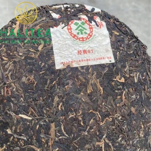 Trà Phổ Nhĩ Sống Trung Trà (Zhongcha) 2007 Dòng Kinh Điển 07 – Bánh 357g