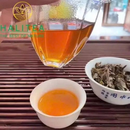 Trà Phổ Nhĩ Sống Trung Trà – Zhongcha Đại Hoàng Ấn 2003 – Bánh 357g
