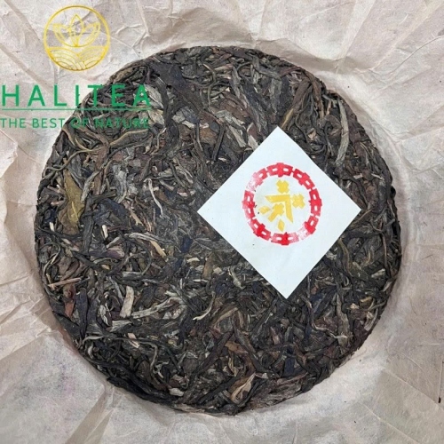 Trà Phổ Nhĩ Sống Trung Trà – Zhongcha Đại Hoàng Ấn 2003 – Bánh 357g