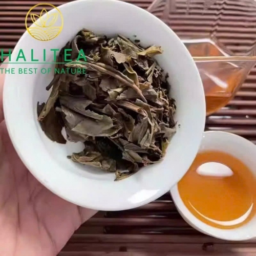 Trà Phổ Nhĩ Sống Trung Trà – Zhongcha Đại Hoàng Ấn 2003 – Bánh 357g
