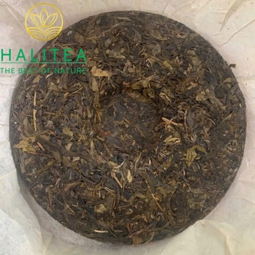 Trà Phổ Nhĩ Sống Trung Trà - Zhongcha Đại Lam Ấn Năm 2003 - Bánh 357g